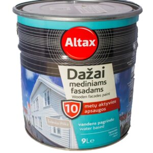 ALTAX Medienos dažai 9 l (Tamsiai raudona)