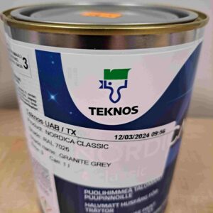 Dažyvės Teknos Nordica CLASSIC RAL7038 0,9 l